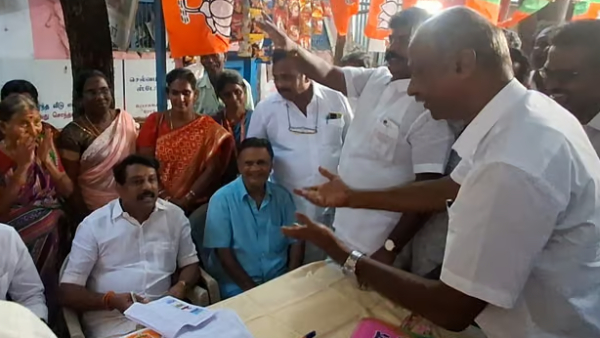 We ll Serve Food to You But Not Vote BJP Cadre s Remark Shocks Nainar Nagendran