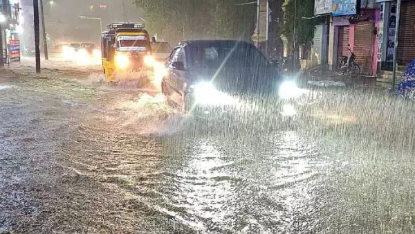 Rain Likely in 11 Districts Till 10 PM Tonight Says Chennai Meteorological Dept