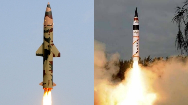 Agni I Prithvi II India I II