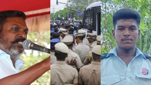 Tamil Nadu Thirumavalavan police