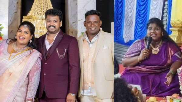 Indraja Shankar Robo Shankar vijay tv