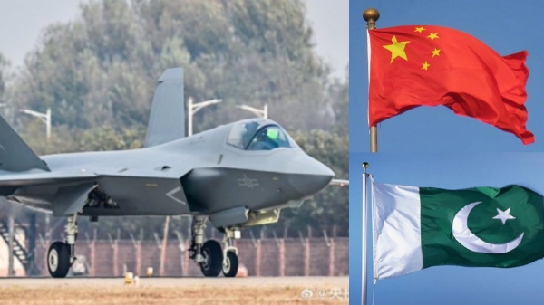 pakistan china j 35 fighter jet