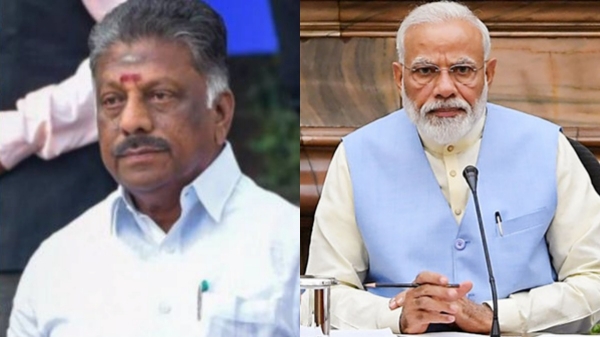 O Panneerselvam Narendra modi tuticorin