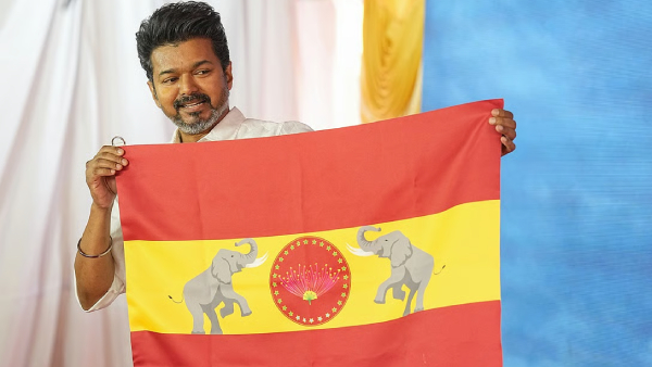 Madras High Court Issues Notice to Vijay and TVK Over Red-Yellow-Red Flag Ban Plea