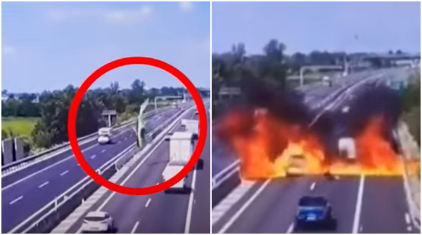 Plane Crash on Italy Two Killed in Fiery Explosion as small flight fell into Highway Plane Crash on Italy Two Killed in Fiery Explosion as small flight fell into Highway