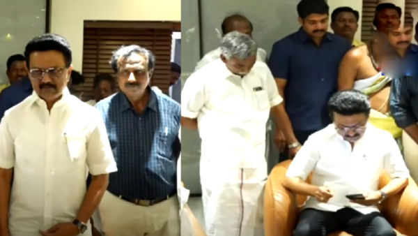 CM Stalin Door-to-Door Campaign in Tiruvarur as DMK Intensifies Election Drive CM Stalin Door-to-Door Campaign in Tiruvarur as DMK Intensifies Election Drive