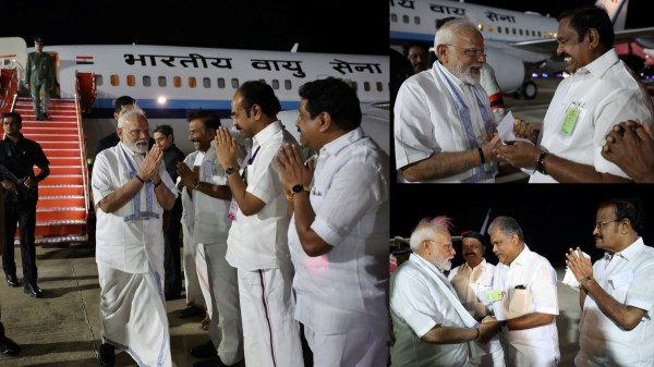 Narendra Modi Edappadi Palaniswami