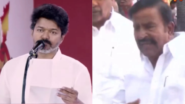 DMK Never Invited Vijay s TVK to Join Alliance Says Minister KN Nehru