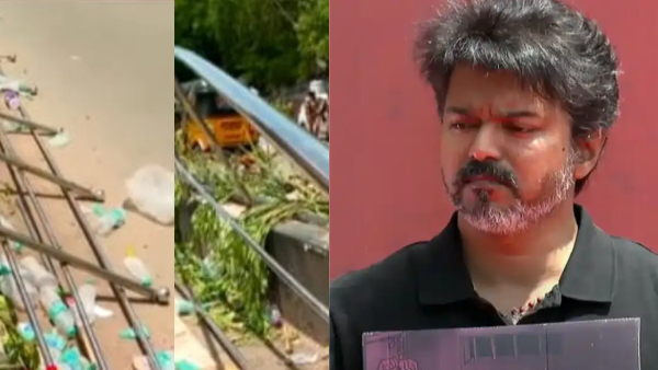 TVK Offers to Repair Barricades After Protest Damage in Chennai