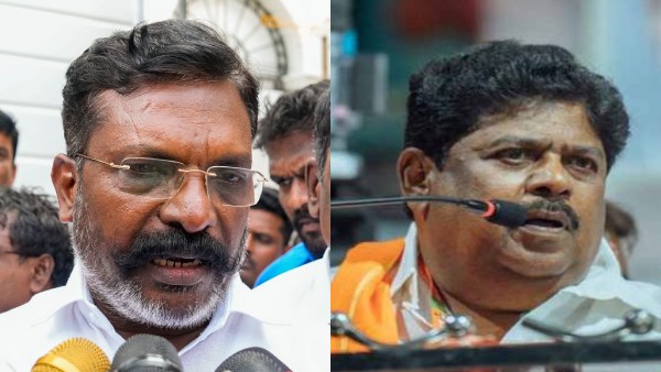 BJP s K P Ramalingam Accuses Thirumavalavan of Betraying Dalits by Aligning with DMK BJP s K P Ramalingam Accuses Thirumavalavan of Betraying Dalits by Aligning with DMK