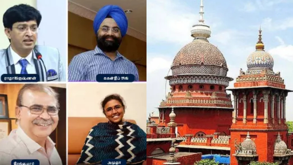 PIL Filed in Madras High Court Challenging Appointment of 4 IAS Officers as TN Govt Spokespersons PIL Filed in Madras High Court Challenging Appointment of 4 IAS Officers as TN Govt Spokespersons