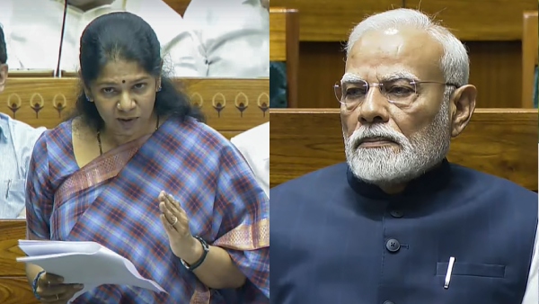 Kanimozhi Slams Modi