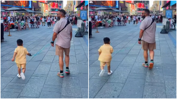 Indian Mom in New York Defends Using Leash on 3-Year-Old for Safety