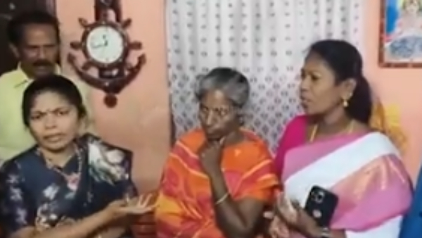 Heated Argument Erupts Between PMK Thilagabama and DMK MLA Tamilarasi at Madappuram Ajith Kumar s home
