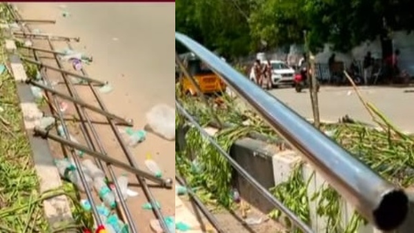 vijay-protest-chennai-coporation-starts-inquiry-about-tvk-members-damaged-baricades-and-centre-medi