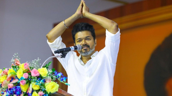 Vijay Urges Supporters to Showcase TVK as Primary Force Ahead of Madurai State Conference Vijay Urges Supporters to Showcase TVK as Primary Force Ahead of Madurai State Conference