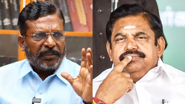 Edappadi Palaniswami Slams Thirumavalavan