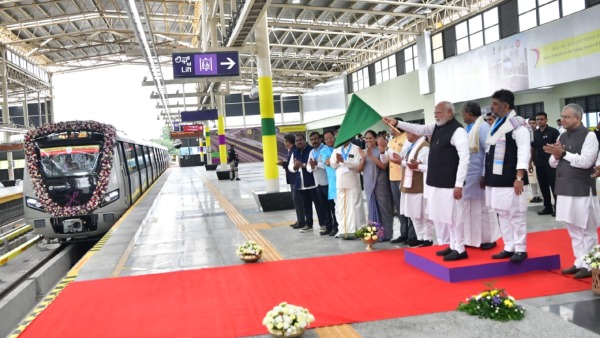 pm-modi-inagurate-bangalore-metrol-yellow-line-today-full-route-map-here
