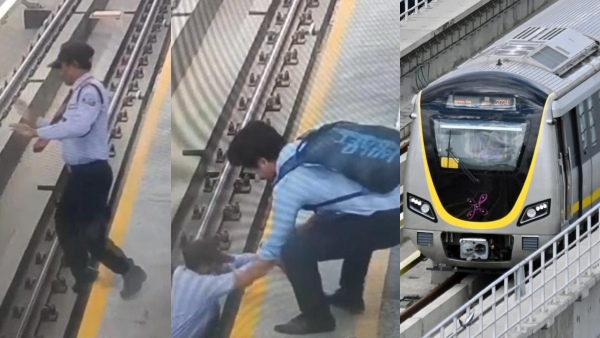 bmrcl-security-guard-falls-onto-metro-track-at-ragigudda-station