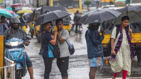 Rain Likely in 12 Tamil Nadu Districts Till 1 PM Today Says Met Department