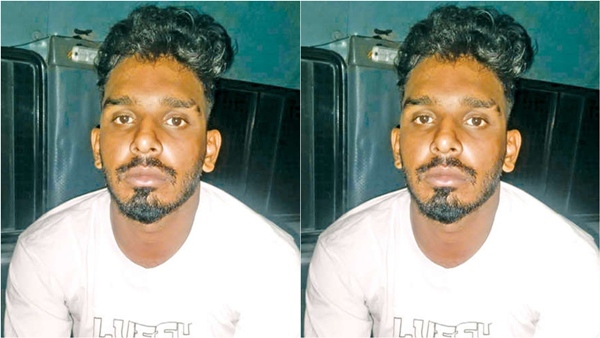 a Kerala youth was arrested for allegedly taking women for work and stealing their gold In Dindigul