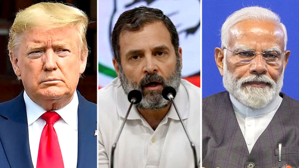 Rahul Gandhi Slams Trump s Tariffs as Economic Blackmail Alleges Modi Silent