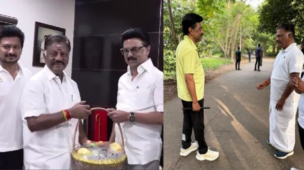MK Stalin O Panneerselvam MK Stalin O Panneerselvam