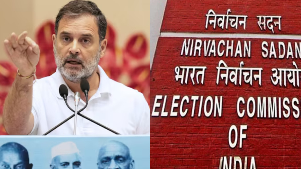 Rahul Gandhi vs Election commission Submit declaration on vote theft claim EC asks for proof