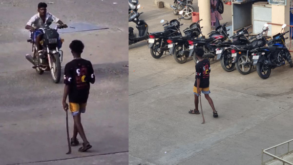 Natham bus stand shock