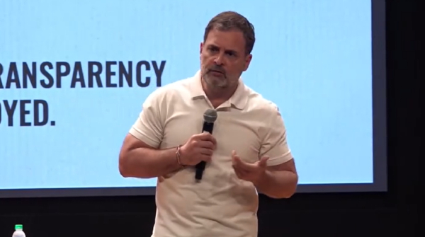 Rahul Gandhi says same voter has voted in multiple elections