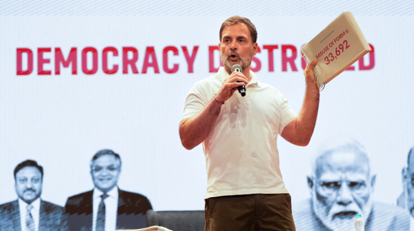 Rahul Gandhi Exposes Voter Fraud One House address has nearly 50 votes