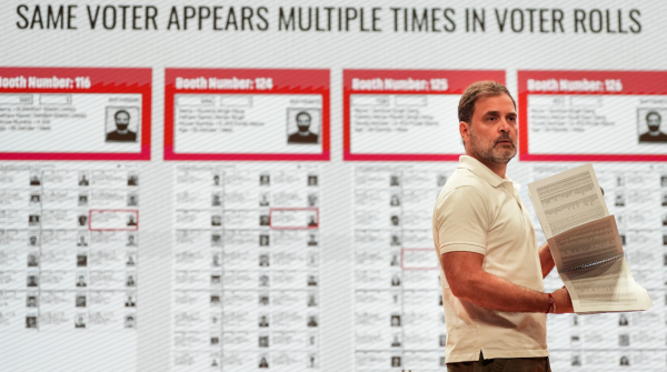 Rahul Gandhi s Voter Fraud Claim Ground check on 80 Voters Registered at bangalore house