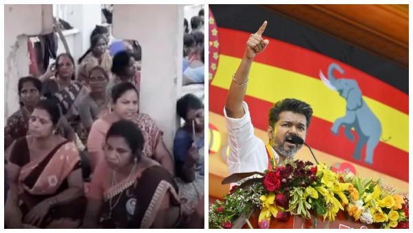 chennai-corporation-sanitation-workers-meets-tvk-vijay-at-panaiyur-office chennai-corporation-sanitation-workers-meets-tvk-vijay-at-panaiyur-office