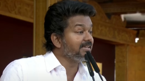 Vijay Targets BJP People of Tamil Nadu Won t Stick Like Water on Lotus Leaf Vijay Targets BJP People of Tamil Nadu Won t Stick Like Water on Lotus Leaf