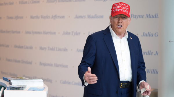 US President Donald Trump s Bruised Hand Sparks Health Speculations What White House says about it