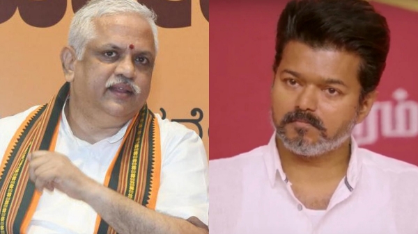 Puducherry BJP TVK BL Santhosh Puducherry BJP TVK BL Santhosh