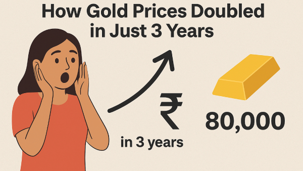 Gold Prices Doubled from 40000 to 80000 in Just 3 Years