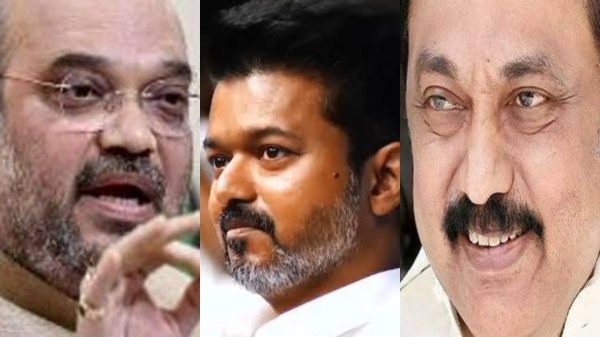 DMK Vijay Amit shah