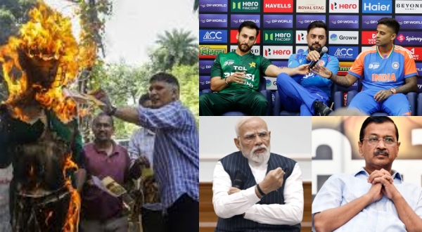 India Pakistan Asia Cup cricket match AAP Using Patriotism and Soft Hindutva A Move to Attract BJP Voters India Pakistan Asia Cup cricket match AAP Using Patriotism and Soft Hindutva A Move to Attract BJP Voters