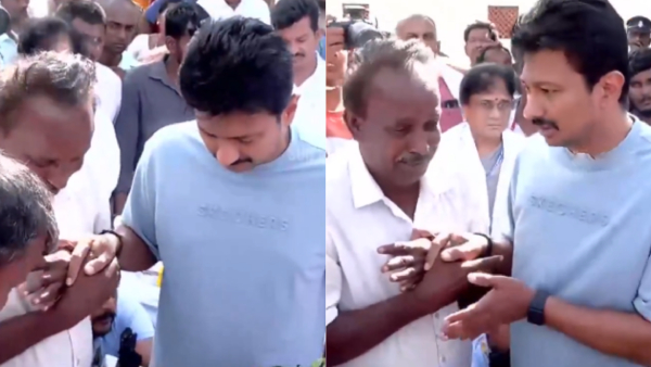 Udhayanidhi Stalin Visits Karur Pays Respects to Victims of Stampede Tragedy Udhayanidhi Stalin Visits Karur Pays Respects to Victims of Stampede Tragedy