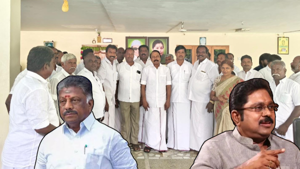 OPS Supporters Meet Sengottaiyan