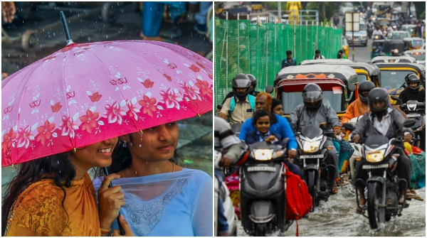 New depression in bay of bengal will give heavy rain for the next 4 days says meteorological dept