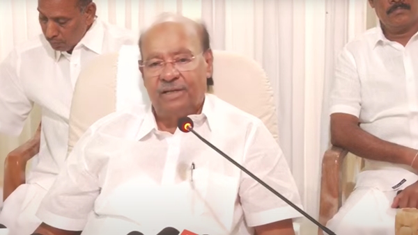 Anbumani s removal from PMK Ramadoss explains to reporters