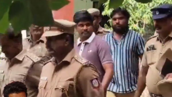 Arrested TVK Leaders Mathiyazhagan and Pavunraj Taken to Karur GH for Medical Examination