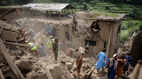 afghanistan taliban earthquake