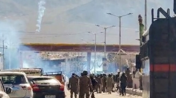 Ladakh protest Leh BJP Ladakh protest Leh BJP