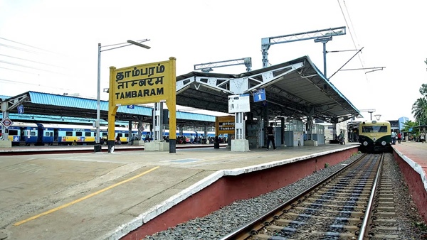 4th railway line on Tambaram - Chengalpattu route New change to take place on GST road 4th railway line on Tambaram - Chengalpattu route New change to take place on GST road