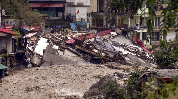 Uttarakhand Chamoli Cloudburst Many Missing as Houses Washed Away in Nanda Nagar Red Alert Issued Uttarakhand Chamoli Cloudburst Many Missing as Houses Washed Away in Nanda Nagar Red Alert Issued