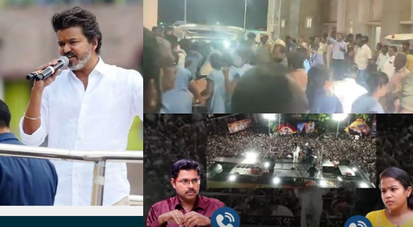 Tamilaga Vetri Kazhaga Vijay did not a major mistake says Journalist Koteeswaran in Tamilaga Vetri Kazhaga Vijay did not a major mistake says Journalist Koteeswaran in
