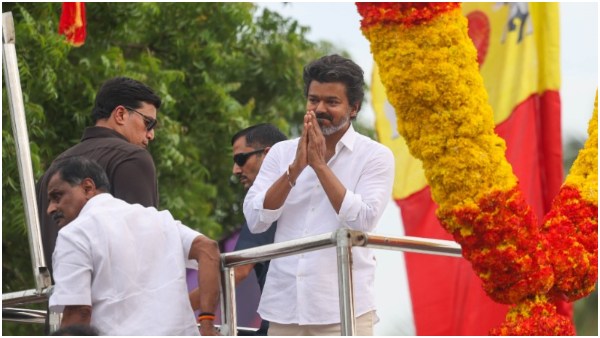 Vijay in Thiruvarur